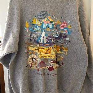 Disney Parks authentic original oversized sweatshirt